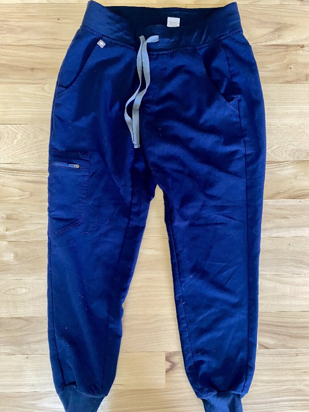 Figs Joggers Scrubs XS Blue Zamora Jogger Scrub Pants